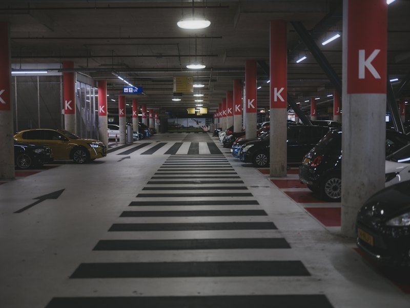 Kostenlose, gesicherte Tiefgarage